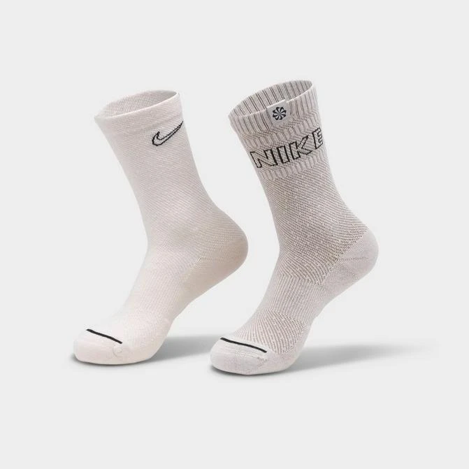 商品NIKE|Nike Everyday Plus Undyed Cushioned Crew Socks (2-Pack),价格¥178,第1张图片