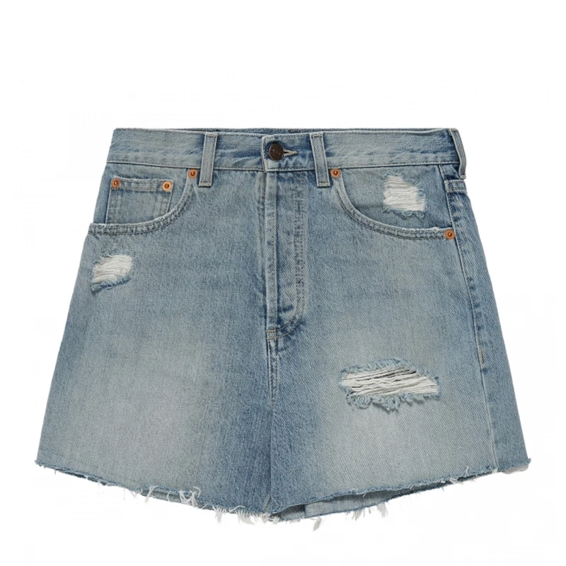 商品Gucci|GUCCI 女士蓝色短裤 638061-XDBPH-4452,价格¥3881,第1张图片