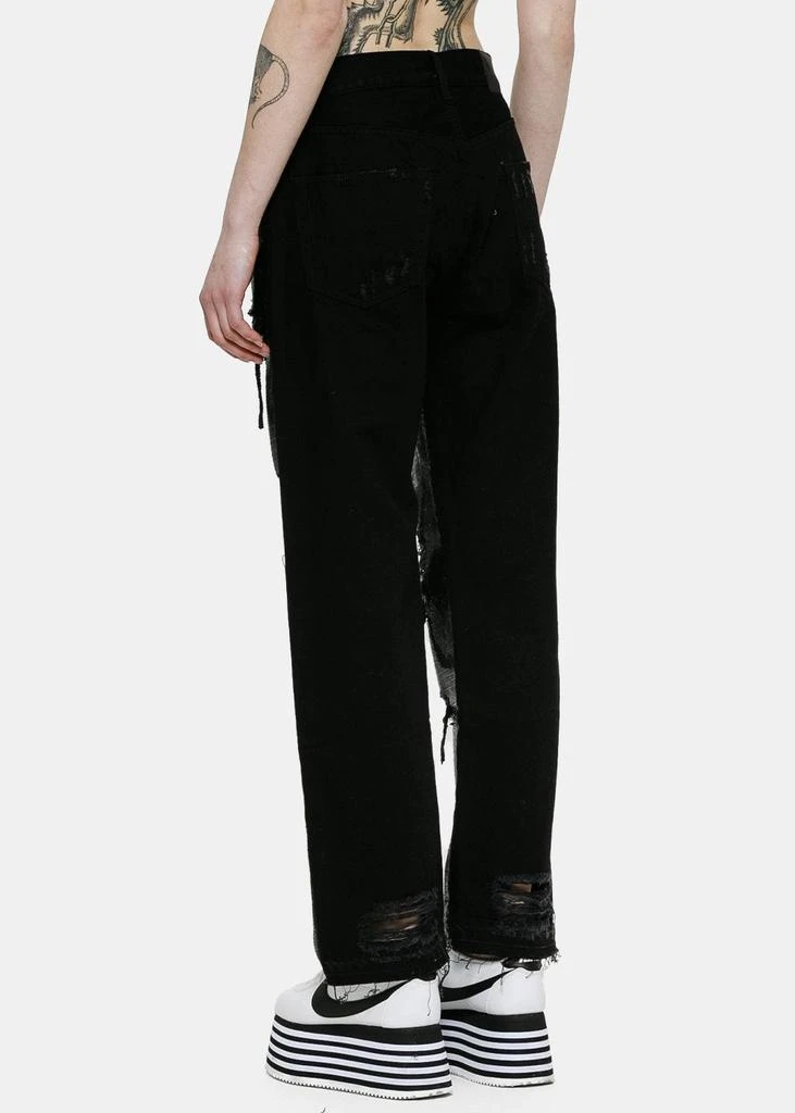 商品R13|R13 Black Boyfriend Jeans,价格¥1507,第2张图片详细描述