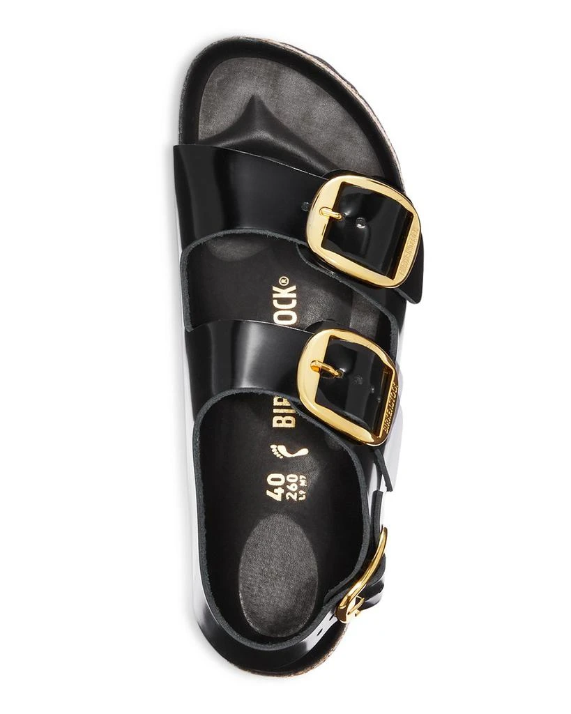 Women's Milano High Shine Big Buckle Sandals 商品