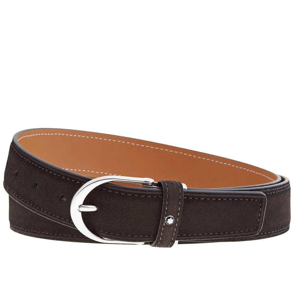 Montblanc Mens Casual Leather Belt商品第1张图片规格展示