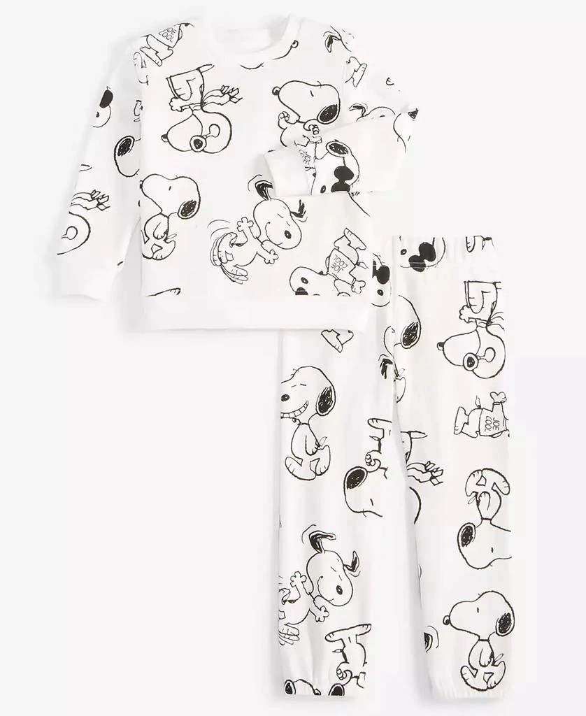 商品Epic Threads|Toddler Boys Snoopy Printed Fleece Shirt & Pants Set, Exclusively at Macy's,价格¥413,第1张图片