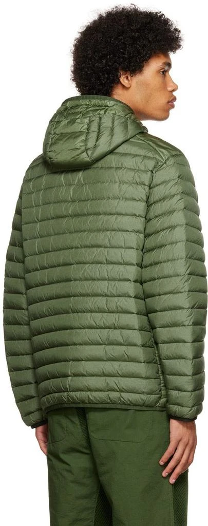 商品Stone Island|Green Quilted Down Jacket,价格¥7874,第3张图片详细描述