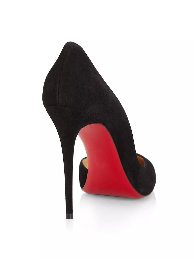 商品Christian Louboutin|​Iriza Half d'Orsay Suede Pumps,价格¥6036,第3张图片详细描述