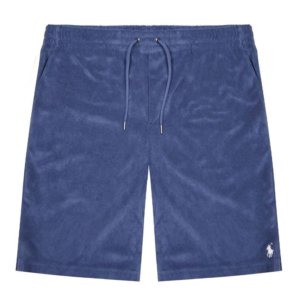 商品Ralph Lauren|Ralph Lauren Terry Shorts - Navy,价格¥459,第1张图片