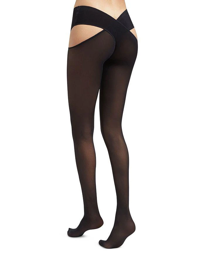 商品Wolford|Crossbody Panel Tights,价格¥673,第2张图片详细描述