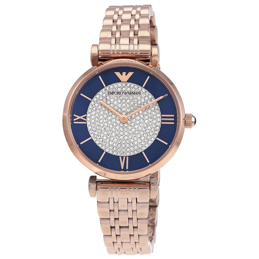 商品Emporio Armani|Gianni T-Bar Quartz Ladies Watch AR11423,价格¥1176,第1张图片