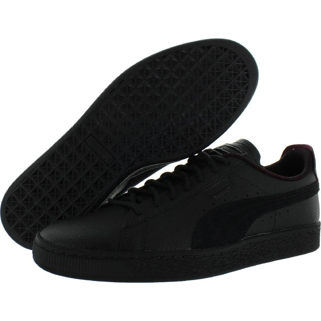 商品Puma|SF Basket LS Mens Leather Logo Sneakers,价格¥382,第2张图片详细描述