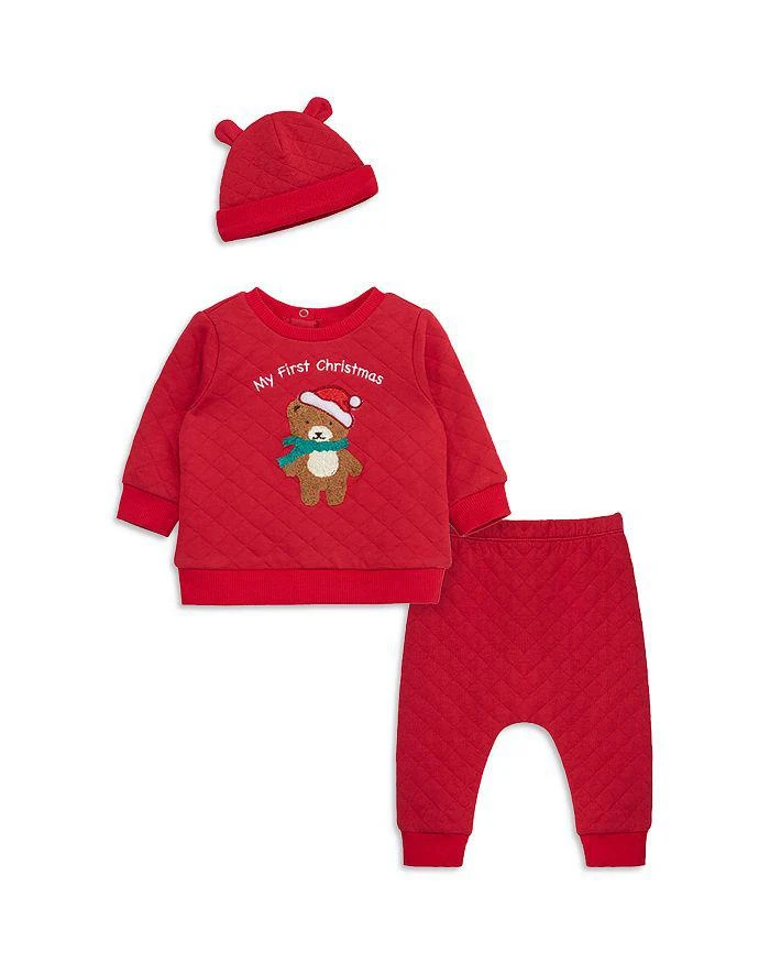商品Little Me|Boys' Holiday Bear Set - Baby,价格¥202,第1张图片