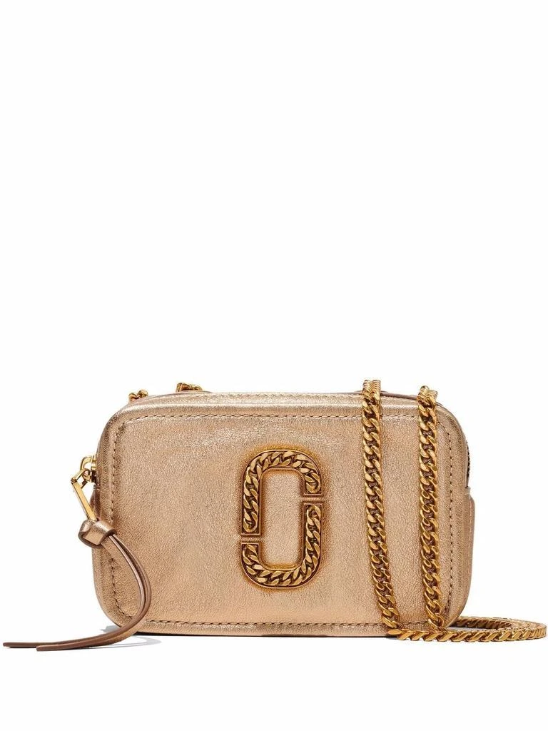 商品Marc Jacobs|Marc jacobs women's gold leather shoulder bag,价格¥3590,第1张图片