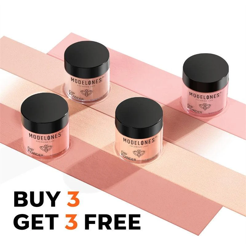 商品[国内直发] MODELONES|Buy 3 Get 3 Free Single Dipping Powder (0.42 Oz),价格¥45,第1张图片