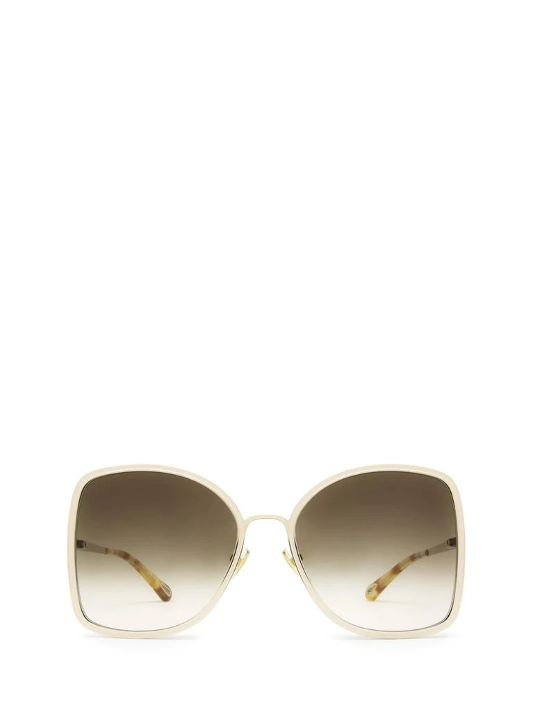 商品Chloé|Chloé CH0101S gold female sunglasses,价格¥2411,第1张图片
