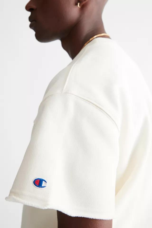 Champion UO Exclusive Reverse Weave Short Sleeve Crew Neck Sweatshirt商品第3张图片规格展示