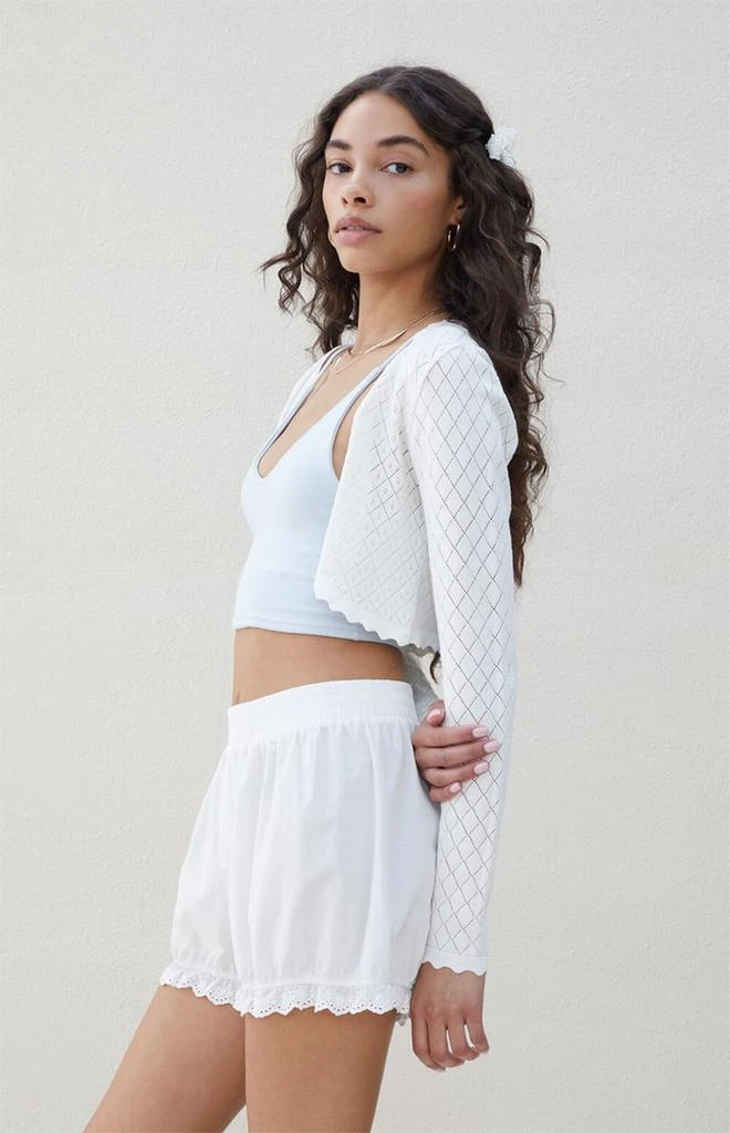 商品Beverly and Beck|Bloomer Eyelet Shorts,价格¥60,第2张图片详细描述