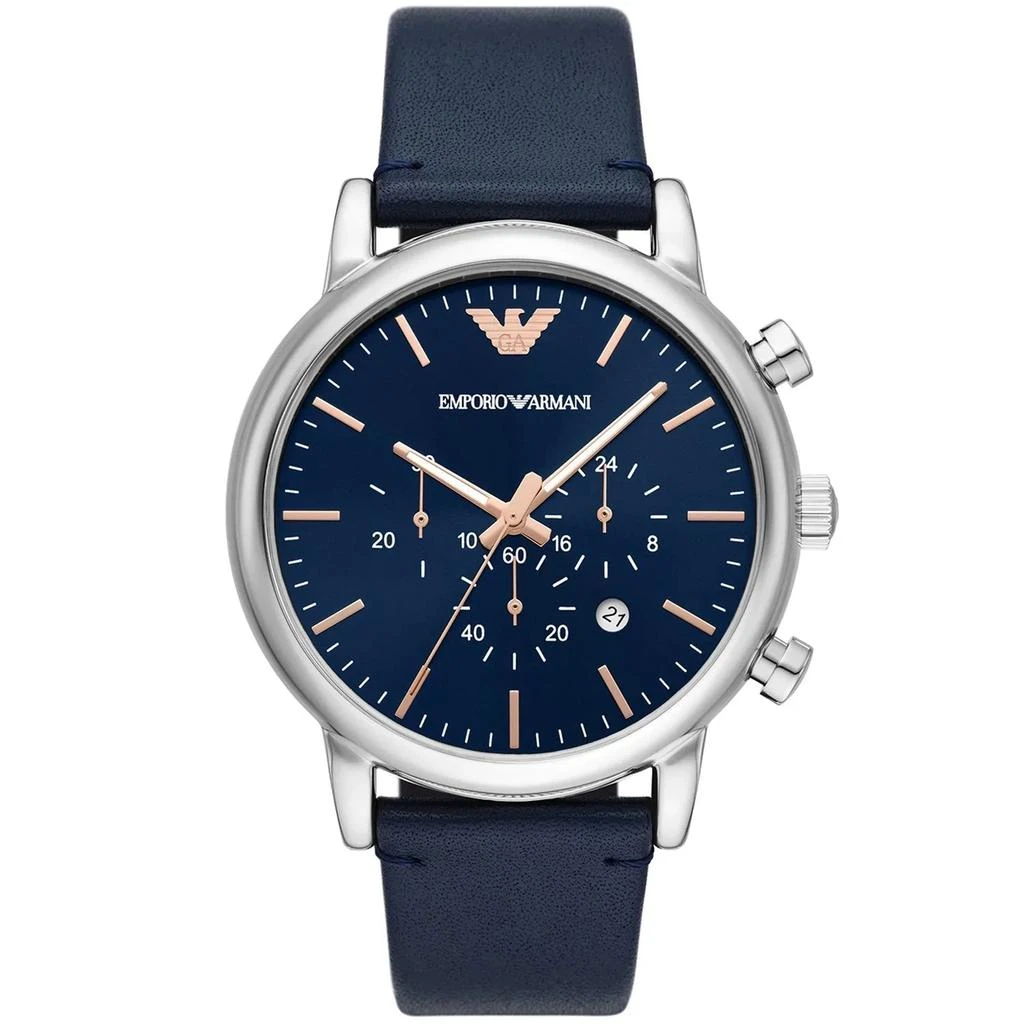 商品Emporio Armani|Emporio Ari Silver  Watches,价格¥2039,第1张图片