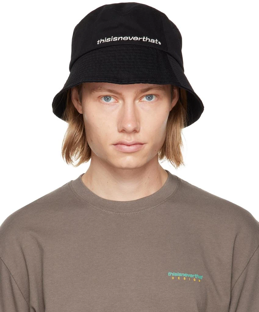 商品thisisneverthat|Black Long Bill Bucket Hat,价格¥184,第1张图片