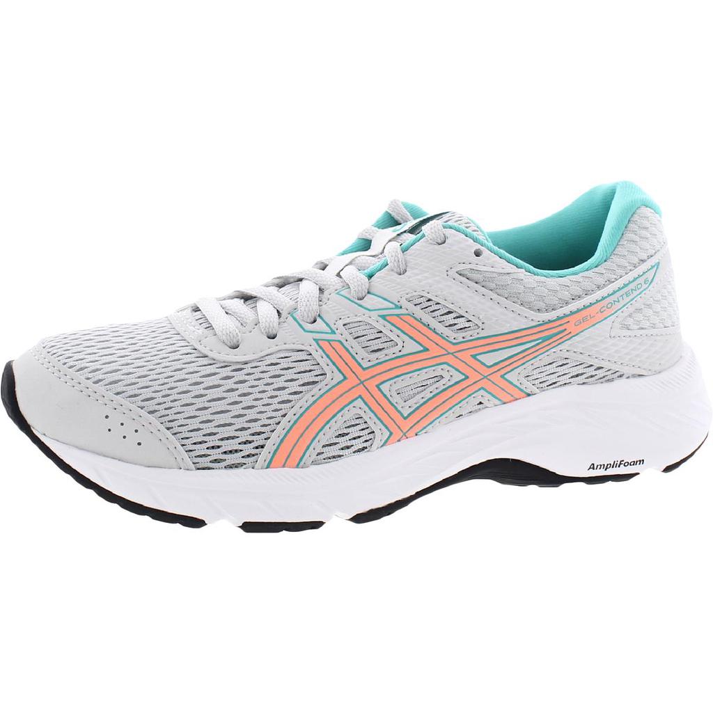 Asics Womens Contend 6 Performance Sneakers Running Shoes商品第1张图片规格展示