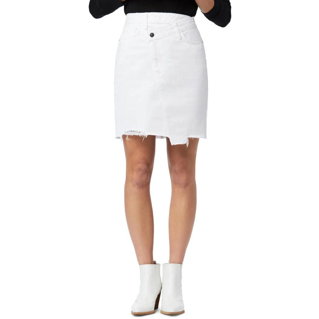 商品Sam Edelman|Sam Edelman Womens The Riley Raw Hem Mini Pencil Skirt,价格¥119,第1张图片