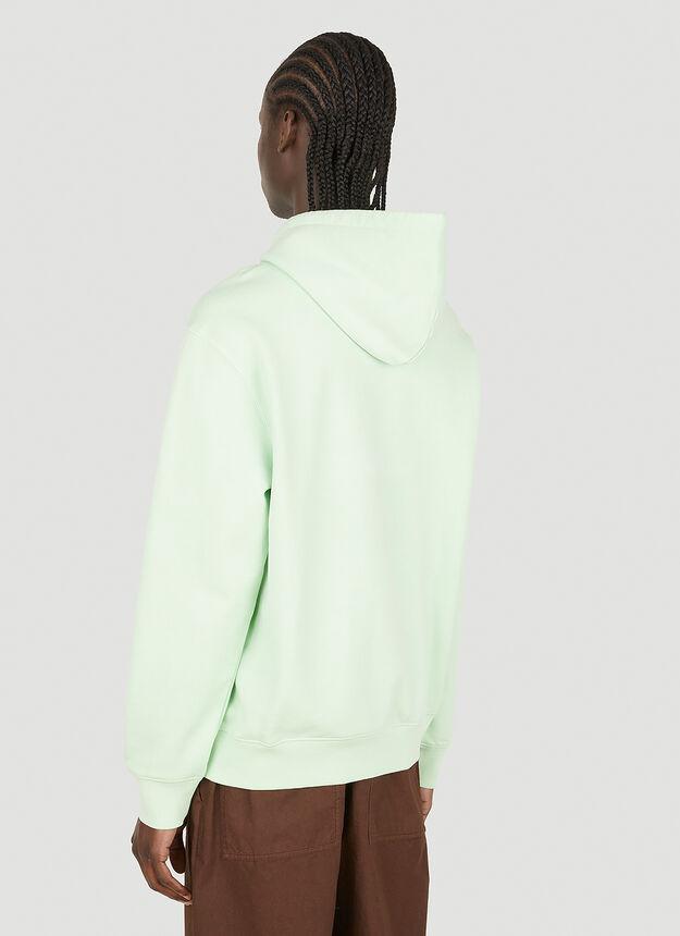 Duster Hooded Sweatshirt in Green商品第4张图片规格展示