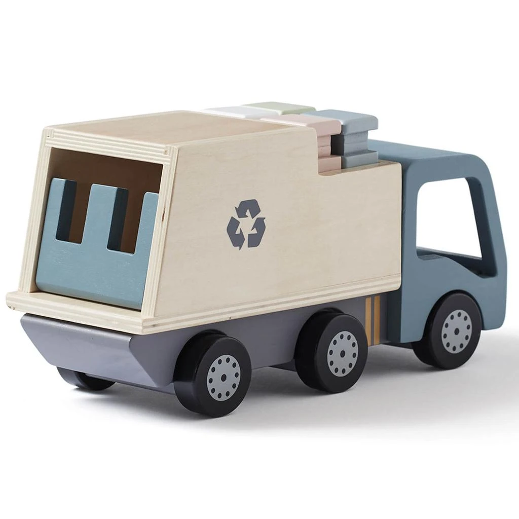 商品Kids Concept|Kids Concept Garbage Truck - Grey,价格¥464,第3张图片详细描述