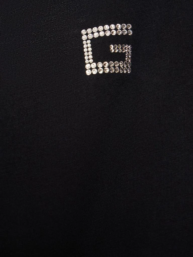 商品Gucci|Embellished Cotton Jersey T-shirt,价格¥4234,第3张图片详细描述