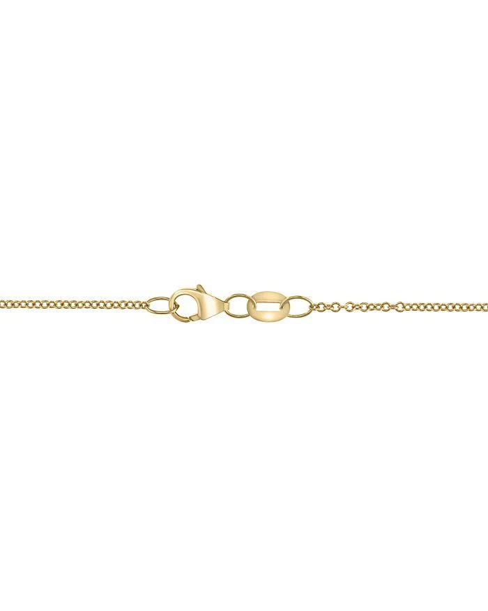 商品Bloomingdale's|Mother of Pearl & Diamond Clover Pendant Necklace in 14K Yellow Gold, 18",价格¥6733,第2张图片详细描述