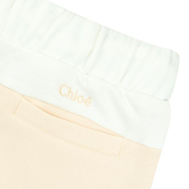 商品Chloé|Pale Pink Cotton Joggers,价格¥423,第4张图片详细描述