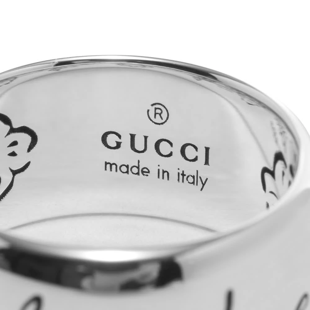 商品Gucci|Gucci Jewellery Gucci Blind For Love Ring L,价格¥1512,第2张图片详细描述