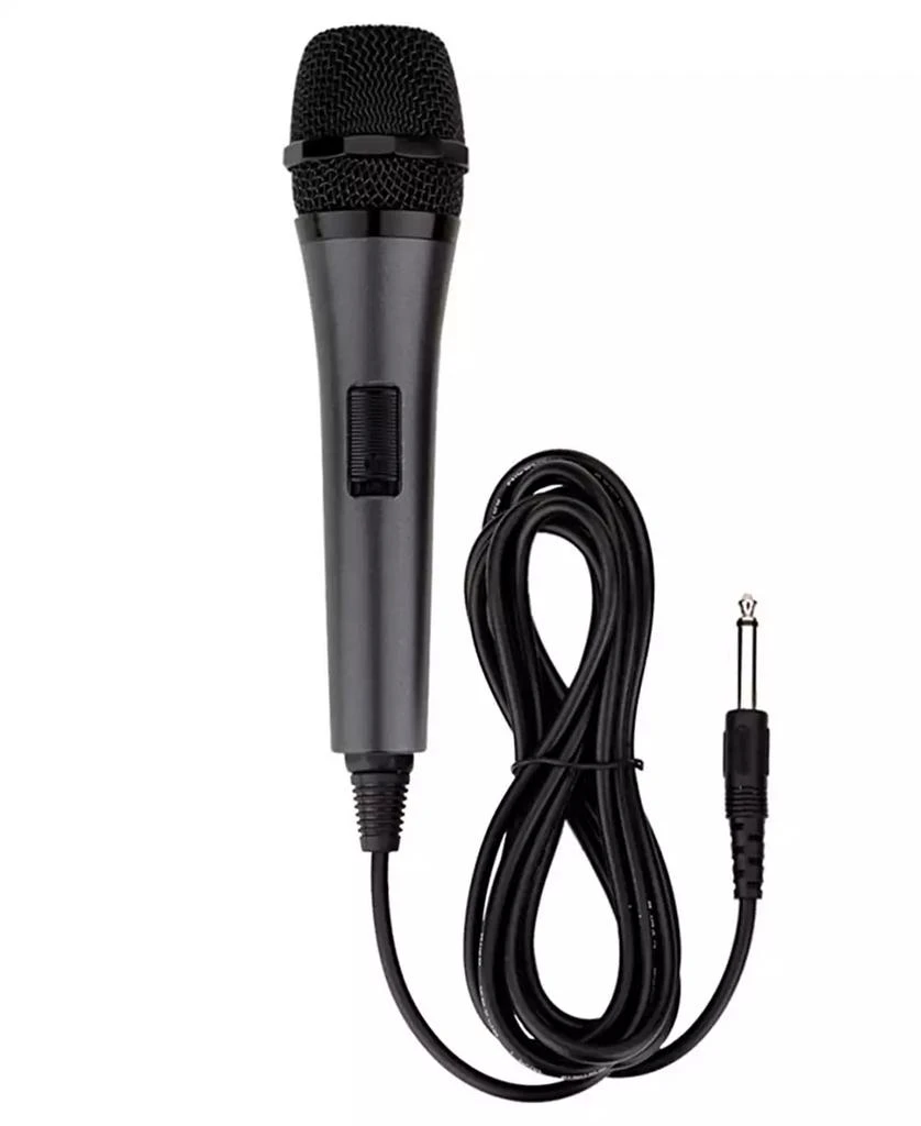 商品Singing Machine|Unidirectional Dynamic Wired Microphone for Karaoke,价格¥98,第1张图片