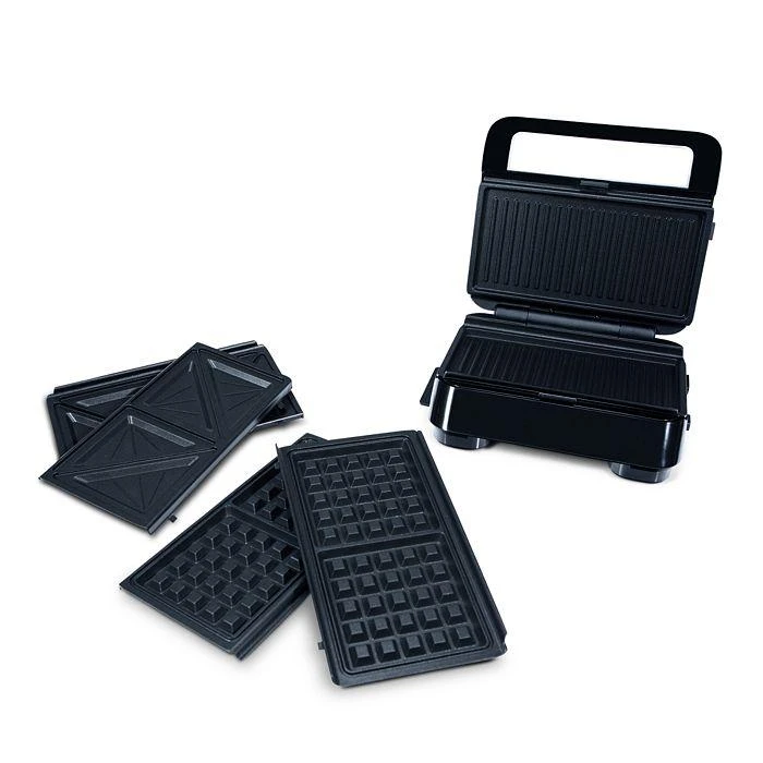 商品De'Longhi|De'Longhi Livenza Compact Grill, Griddle, Panini Press & Waffle Maker,价格¥745,第2张图片详细描述
