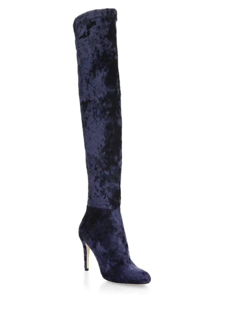 商品Jimmy Choo|Toni 90 Velvet Over-The-Knee Boots,价格¥5084,第1张图片