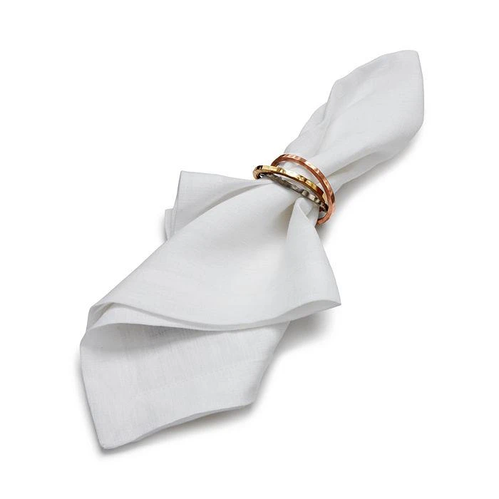 商品Aman Imports|Hammered-Brass Bangles Napkin Ring - Exclusive,价格¥75,第1张图片