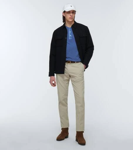 商品Ralph Lauren|棉质针织亨利衫,价格¥535,第2张图片详细描述