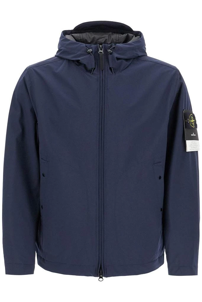 商品Stone Island|light soft shell-r hooded jacket,价格¥3111,第1张图片