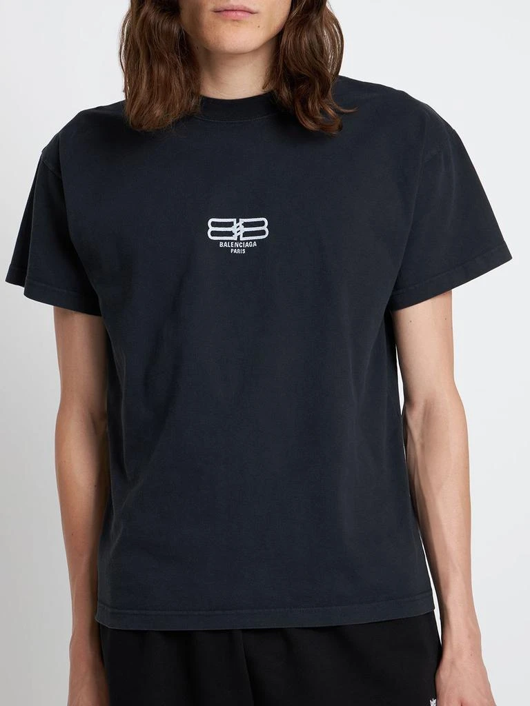 商品Balenciaga|Cotton T-shirt,价格¥4989,第2张图片详细描述