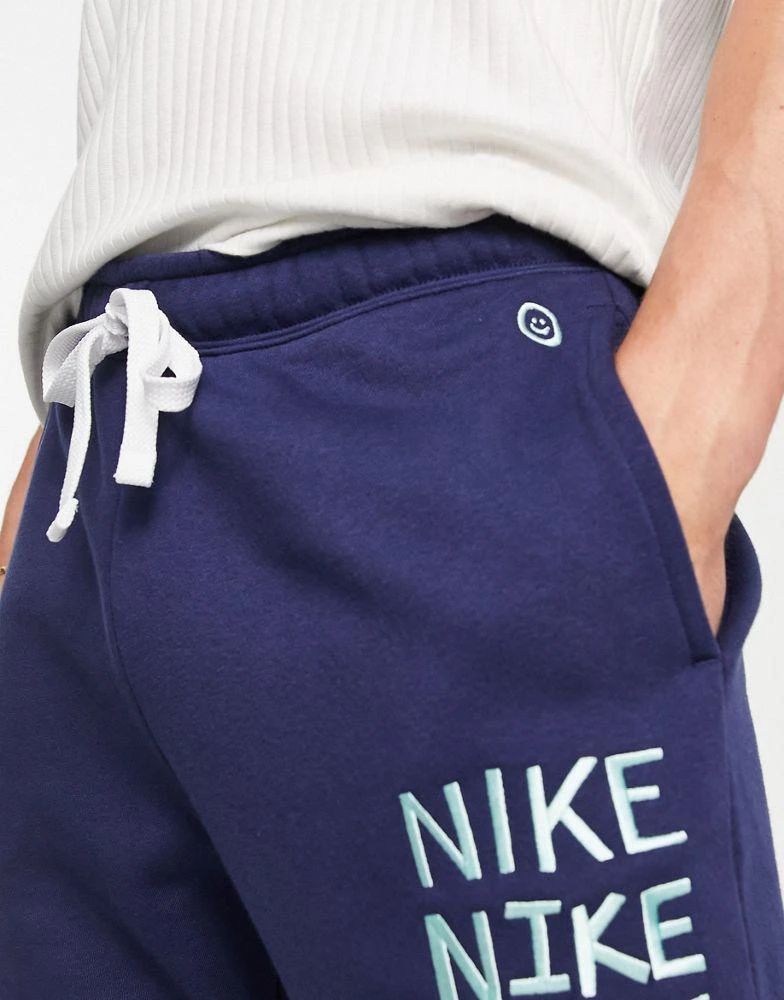 商品NIKE|Nike 'Have a Nike Day' fleece jogger in midnight navy,价格¥329,第3张图片详细描述