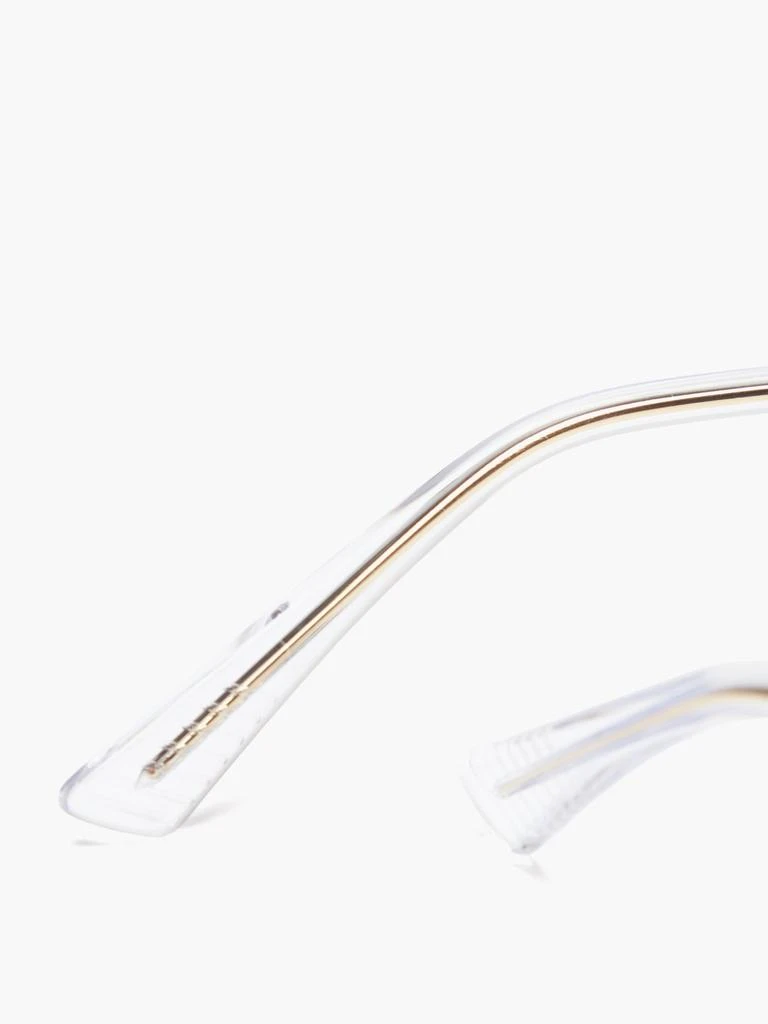 商品Bottega Veneta|Aviator metal glasses,价格¥2812,第4张图片详细描述