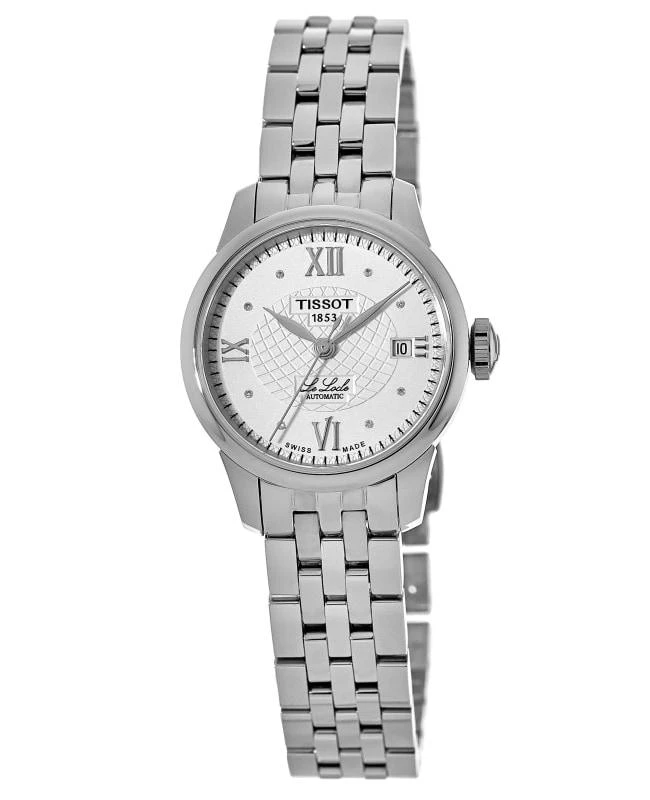 商品Tissot|Tissot Le Locle Automatic Silver Dial Steel Women's Watch T41.1.183.16,价格¥4197,第1张图片
