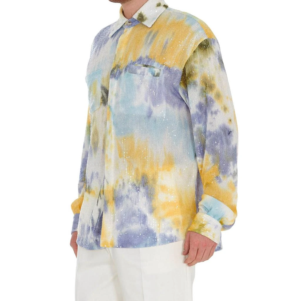 商品GCDS|Gcds Sequined Tie Dye Shirt,价格¥2412,第3张图片详细描述