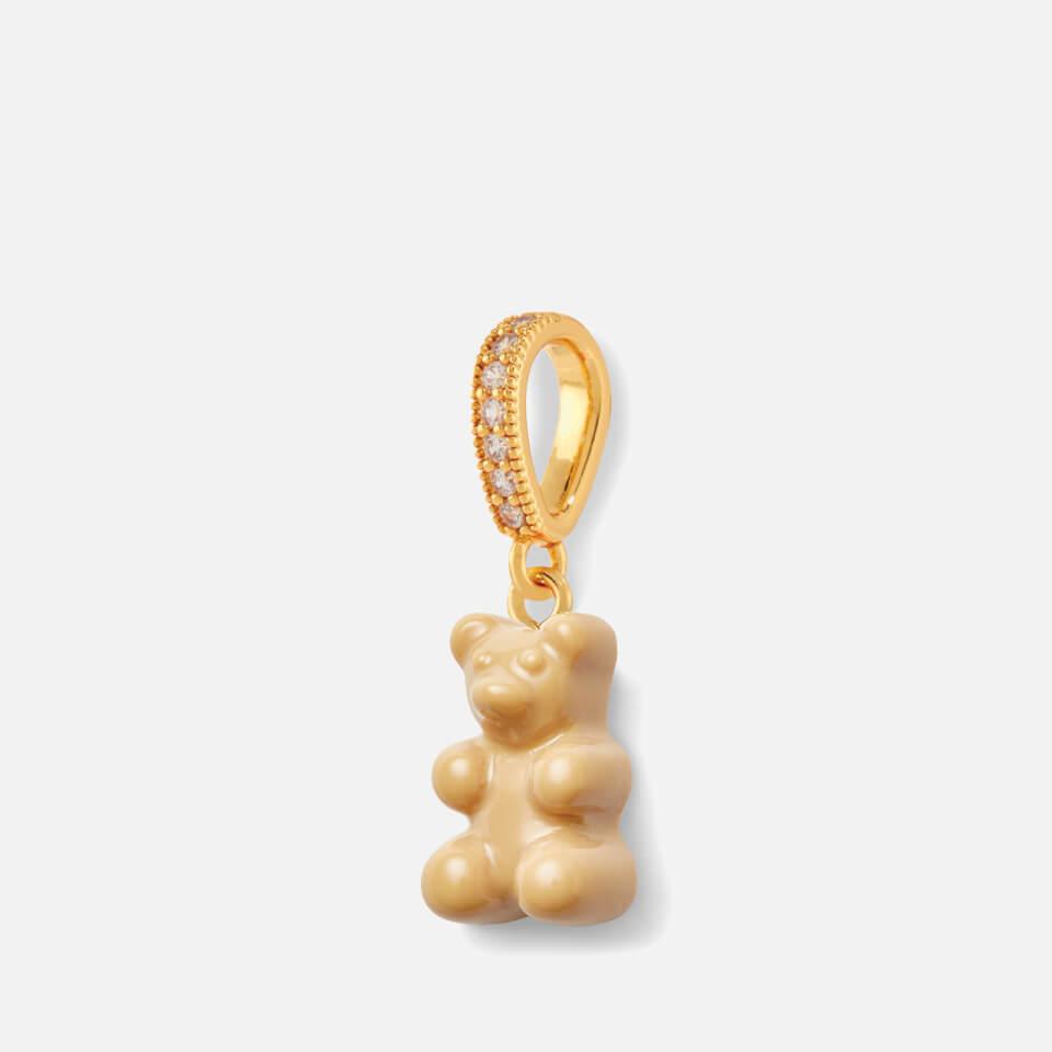 Crystal Haze Women's Pave Nostalgia Bear Pendant - Salt Caramel商品第2张图片规格展示