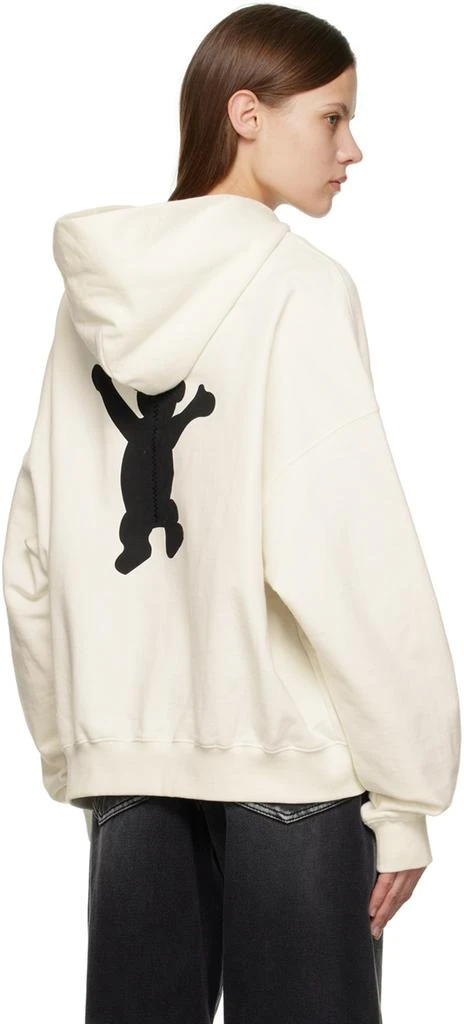 商品We11done|White New Teddy Hoodie,价格¥2174,第3张图片详细描述