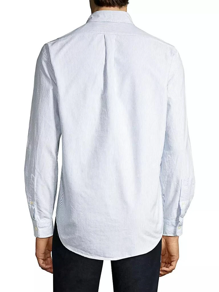 商品Ralph Lauren|Striped Cotton Oxford Shirt,价格¥937,第5张图片详细描述