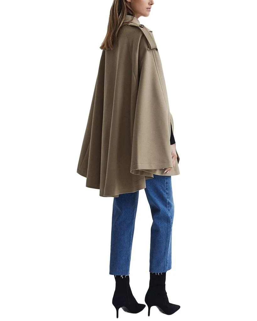 商品REISS|Mathilde Trench Wool-Blend Cape,价格¥4605,第2张图片详细描述