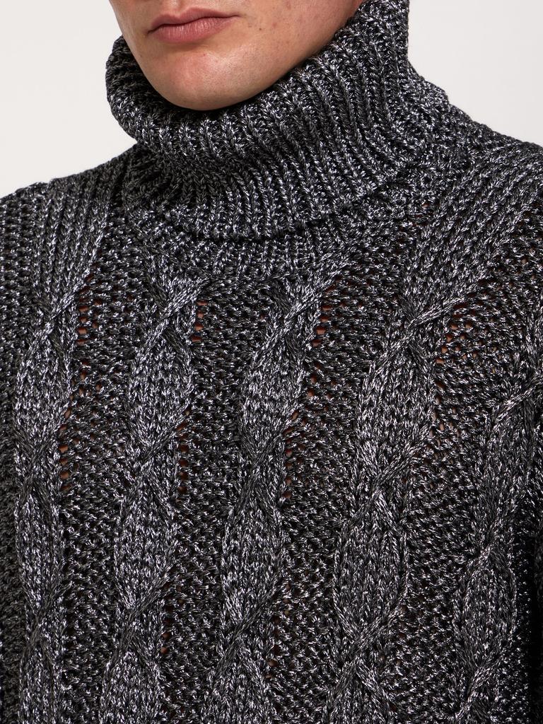 Viscose turtleneck sweater商品第4张图片规格展示