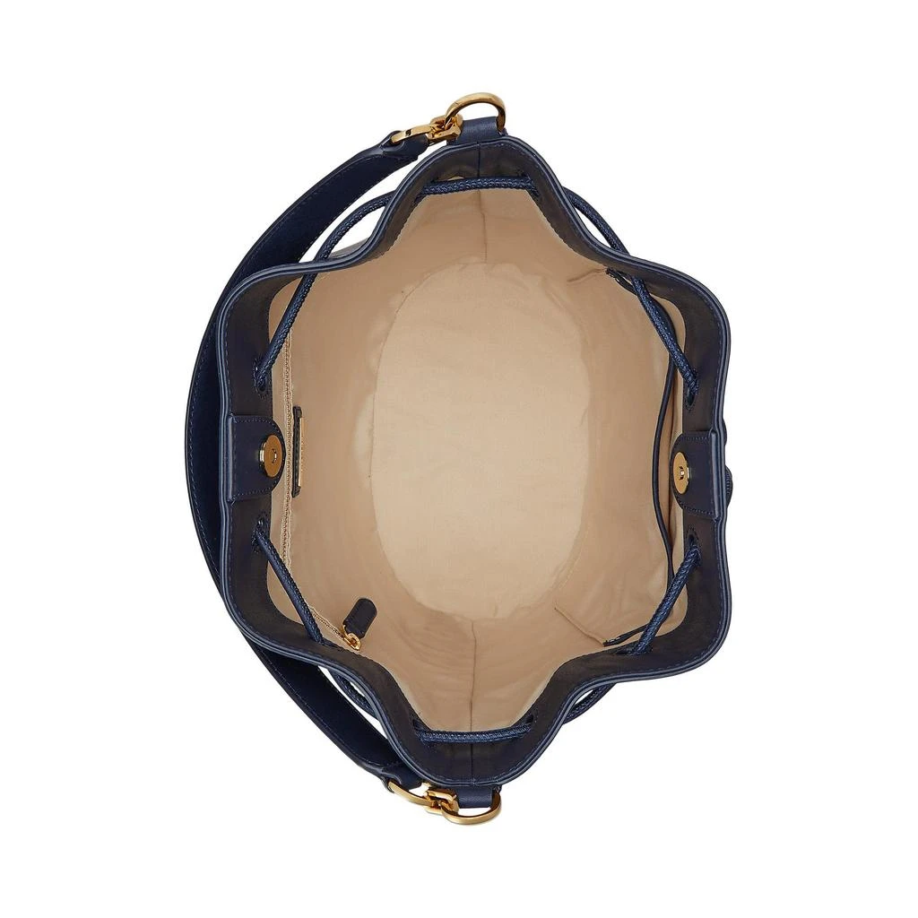 商品Ralph Lauren|Leather Large Andie Drawstring Bag,价格¥2754,第5张图片详细描述