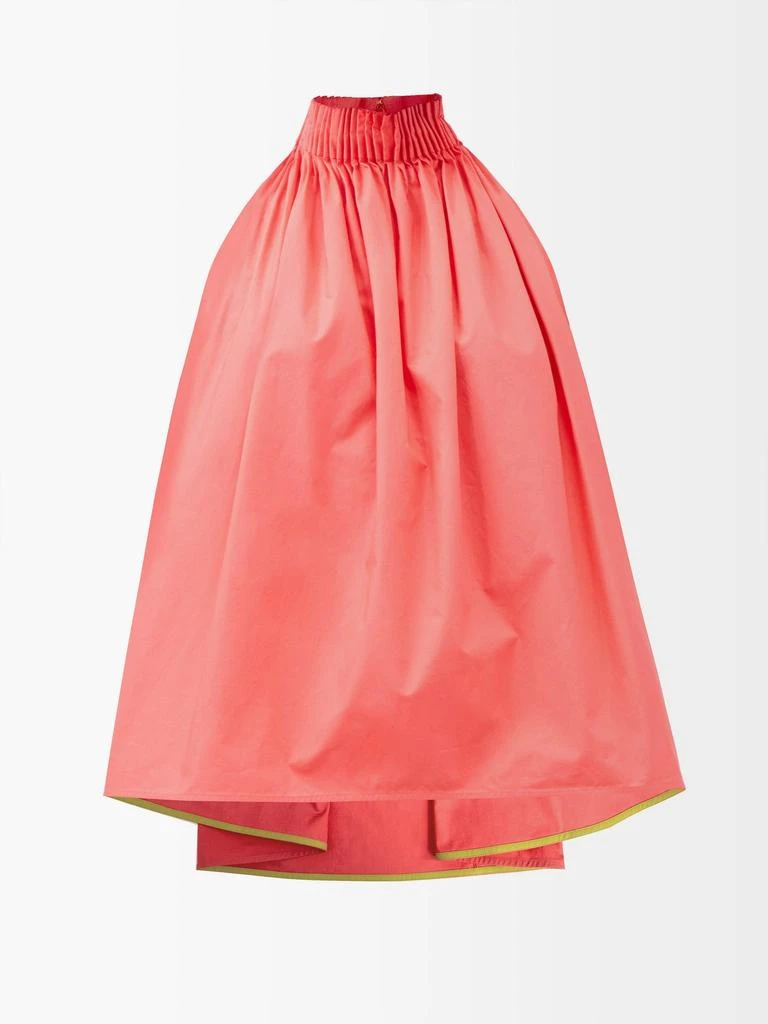 商品ROKSANDA|Jayla pleated-halterneck cotton-poplin top,价格¥2507,第1张图片