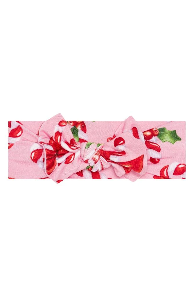 商品Posh Peanut|Helen Candy Cane Swaddle & Bow Head Wrap Set,价格¥95,第3张图片详细描述