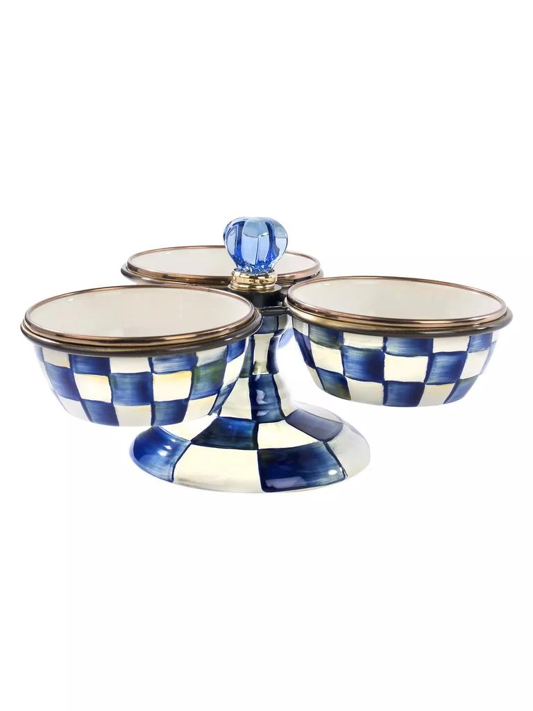 商品MacKenzie-Childs|Royal Check Triplicity,价格¥1574,第1张图片