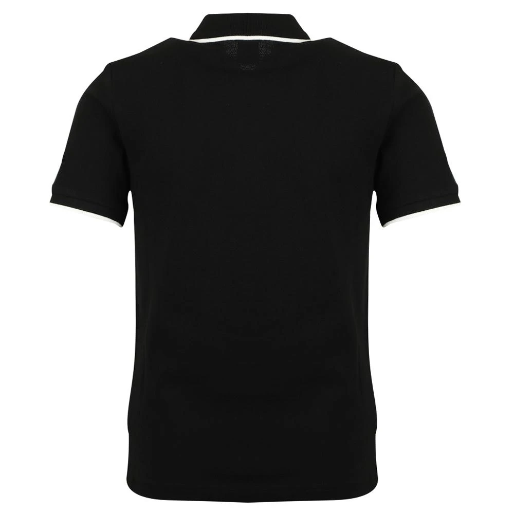 商品Hugo Boss|Contrast Trim Black Short Sleeve Polo Shirt,价格¥354,第3张图片详细描述