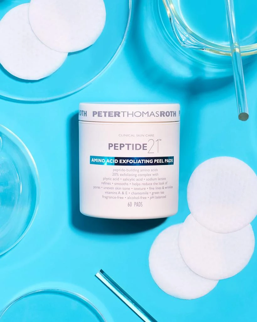 商品Peter Thomas Roth|Peptide 21 Amino Acid Exfoliating Peel Pads, 60 ct.,价格¥319,第3张图片详细描述